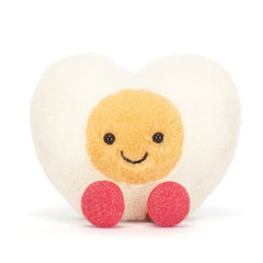 Heart Boiled Egg Plush Toy