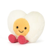 Heart Boiled Egg Plush Toy