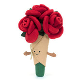 Rose Bouquet Plush Toy