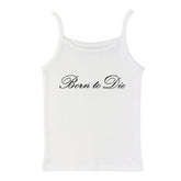 Born to Die Y2K Tank Top