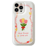 Bouquet of Tulips iPhone Case