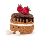 Glacy Chocolate Cake Plush Toy