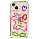 I'm Puppy iPhone Case