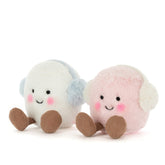 Pair Of Earmuffs Marshmallows Plush Toy