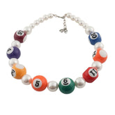 Billiard Balls Necklace