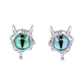 Blue & Green Eyes Stud Earrings