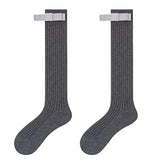 Bowknot Knee-High Socks