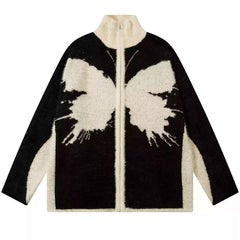 Butterfly Zip-Up Jacket