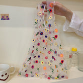 Flower Fairy Mesh Tote Bag