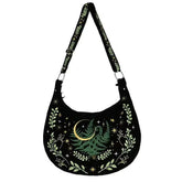 Forestcore Aesthetic Embroidery Bag