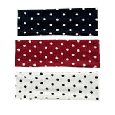 French Style Elastic Polka Dot Headband