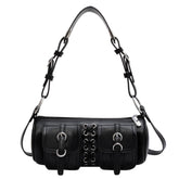 Grunge Lace Up Underarm Bag