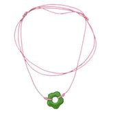 Indie Kid Flower Cord Necklace