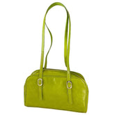 Minimalist Style Shoulder Bag in Green