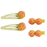 Mandarin 4 Pcs Hair Clips Set