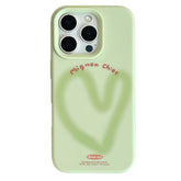 Matcha Mood Aesthetic iPhone Case