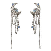 Moonstone Asymmetrical Earrings