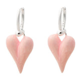 Pastel Heart Pendant Earrings