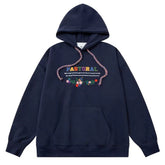 Pastoral Print Indie Hoodie