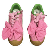 Princess Mood Bow Lace Up Sneakers
