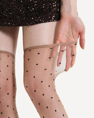 Parisian Polka Dot Stockings