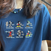 Retro Vibes Cartoon Evolution T-Shirt