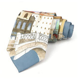 Venice Print Tie