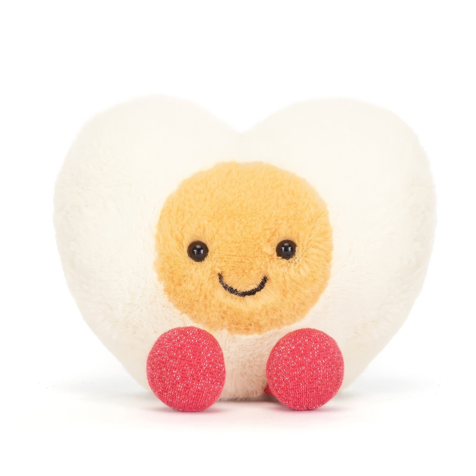 Heart Boiled Egg Plush Toy