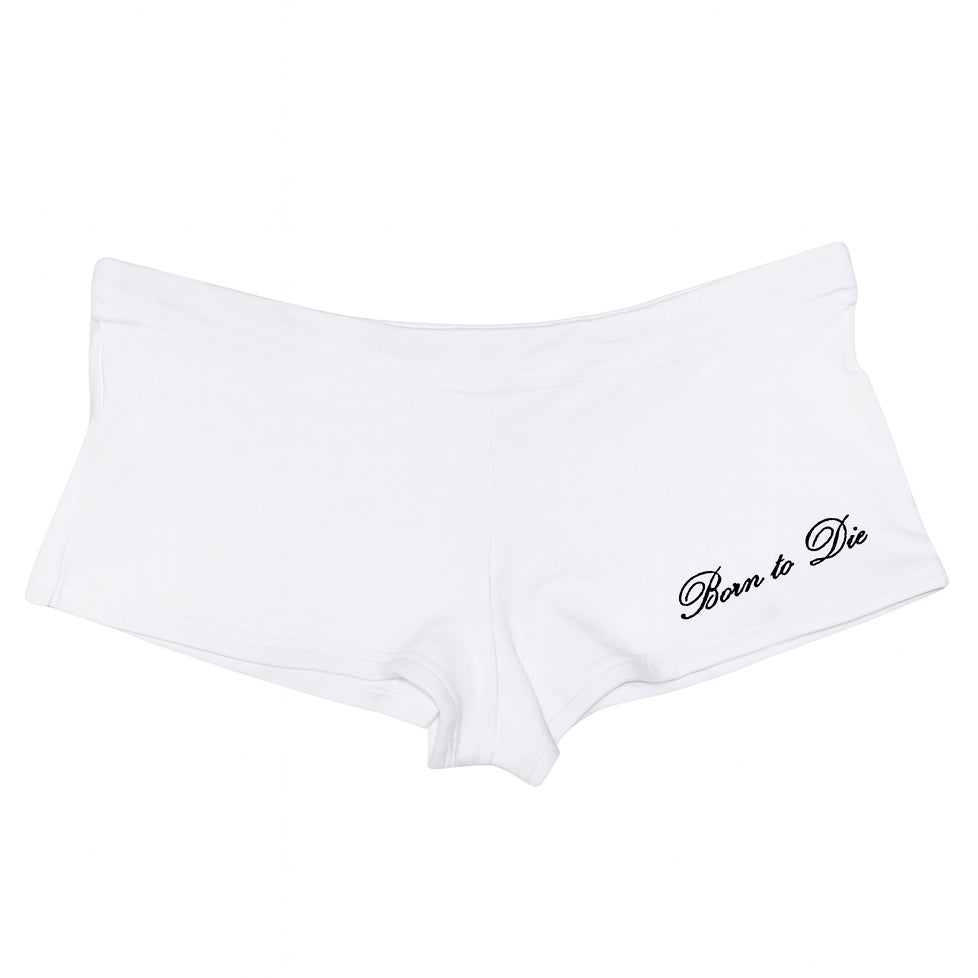 Born to Die Y2K Micro Shorts