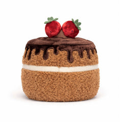 Glacy Chocolate Cake Plush Toy