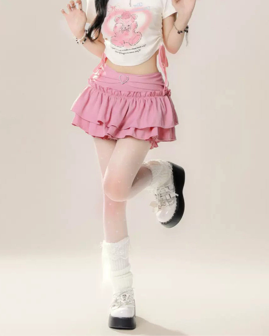Flirty Babe Ruffle Skirt