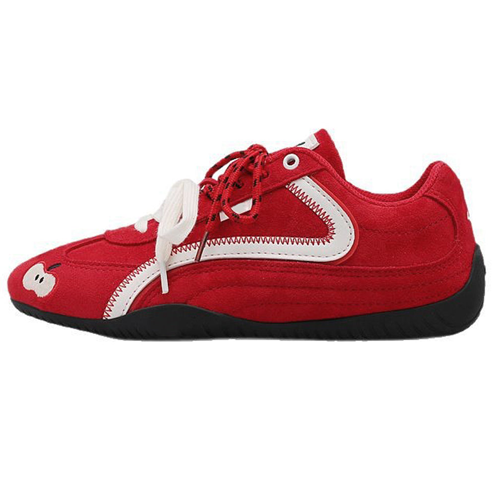 Apple on Toe Aesthetic Sneakers