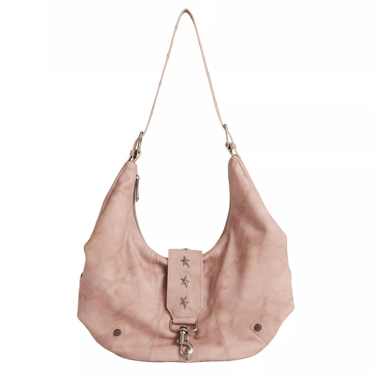 Star Detail Hobo Bag