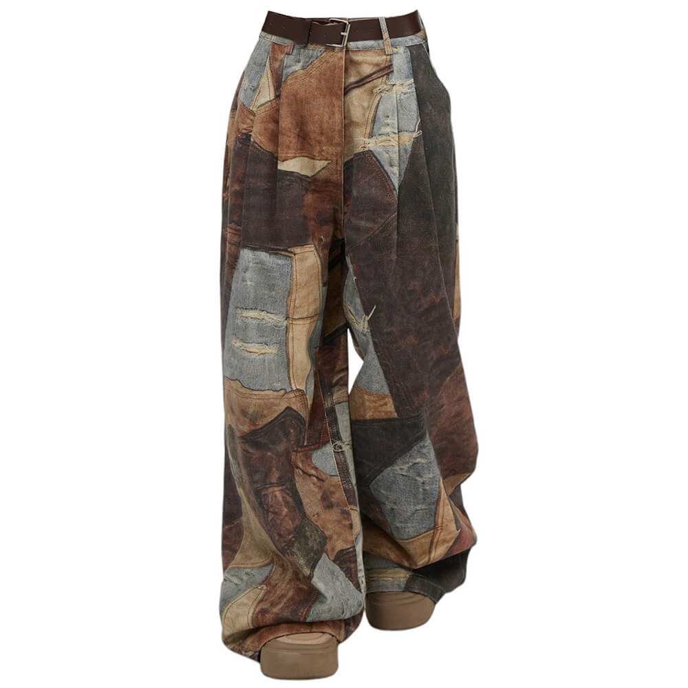 Main Interest Wide Leg Baggy Pants