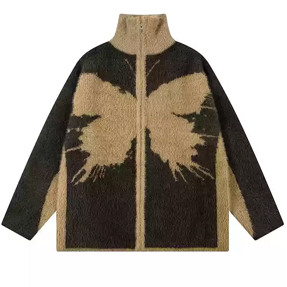 Butterfly Zip-Up Jacket