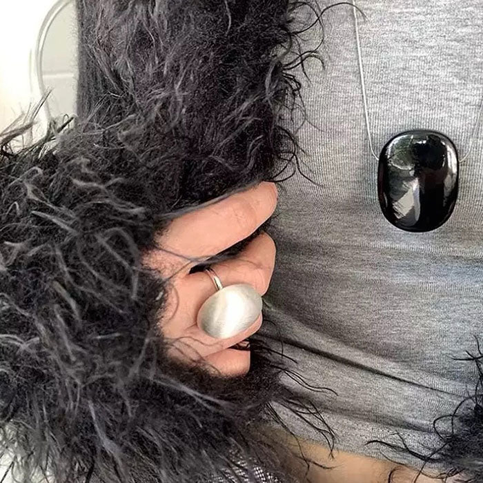 Chunky Pearl Ring