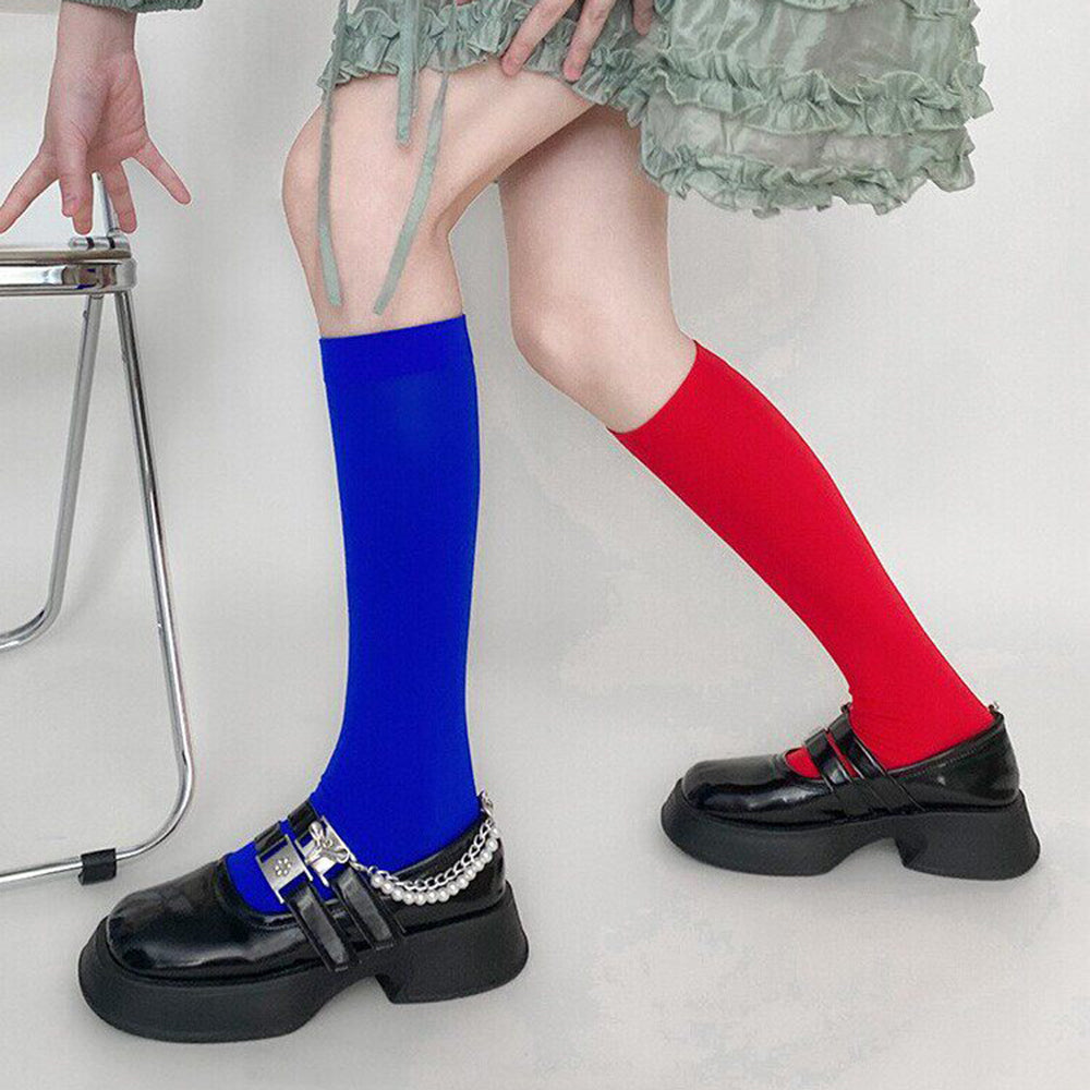 Color Pop Accent Basic Socks