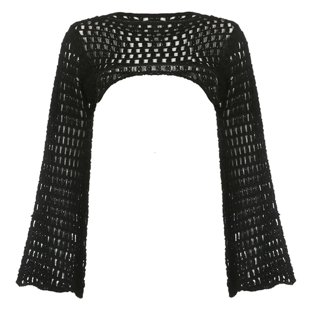 Crochet Bolero Shrug Top