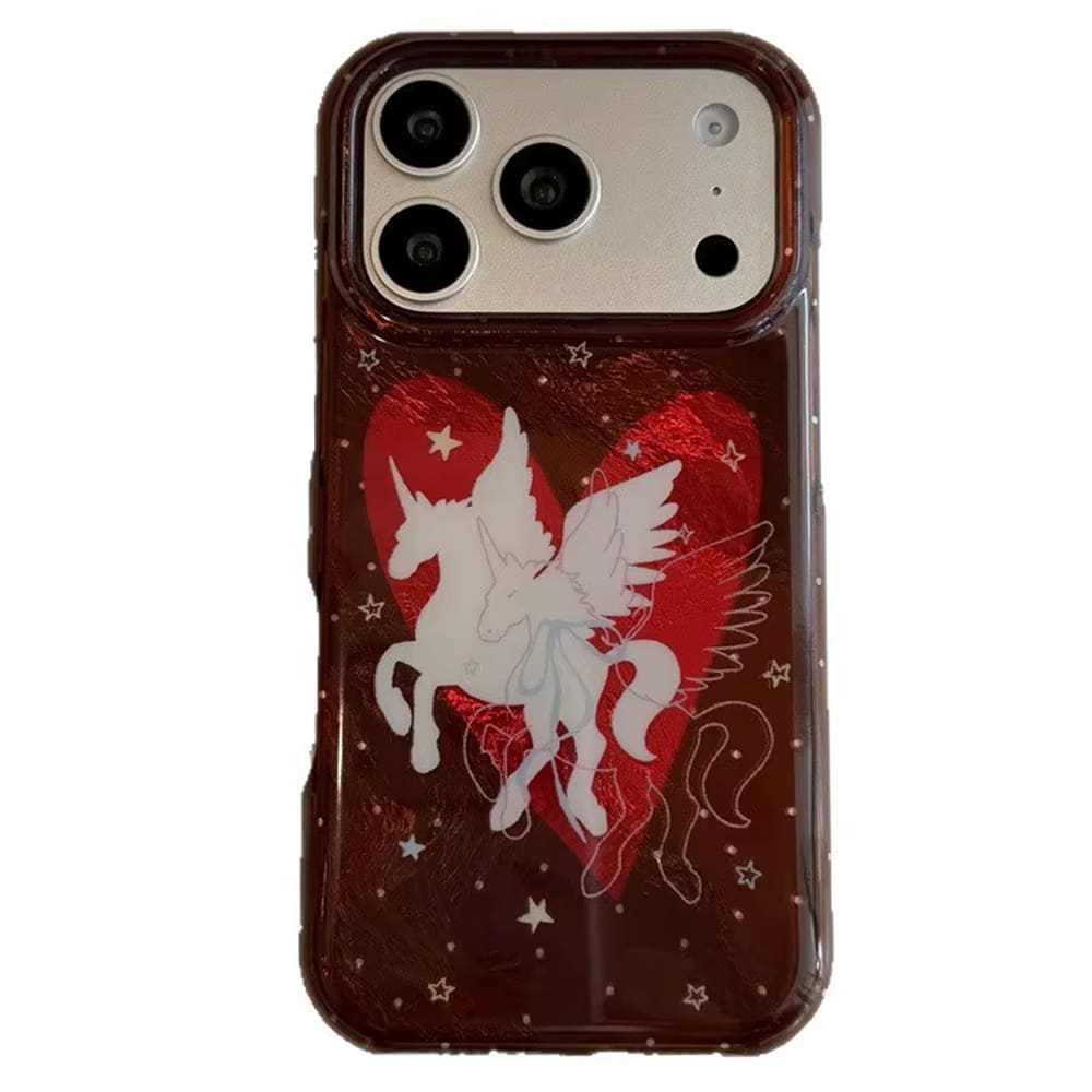 Fairycore Pegasus iPhone Case