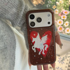 Fairycore Pegasus iPhone Case