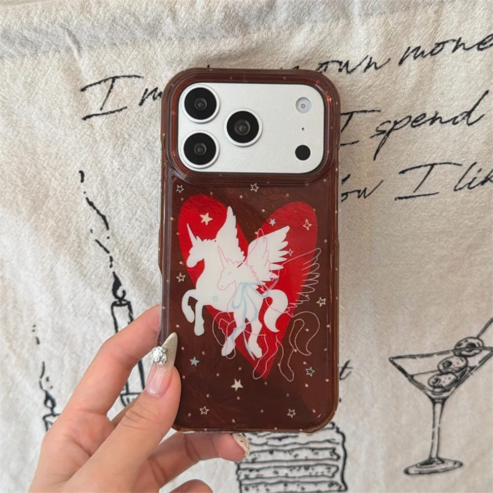 Fairycore Pegasus iPhone Case