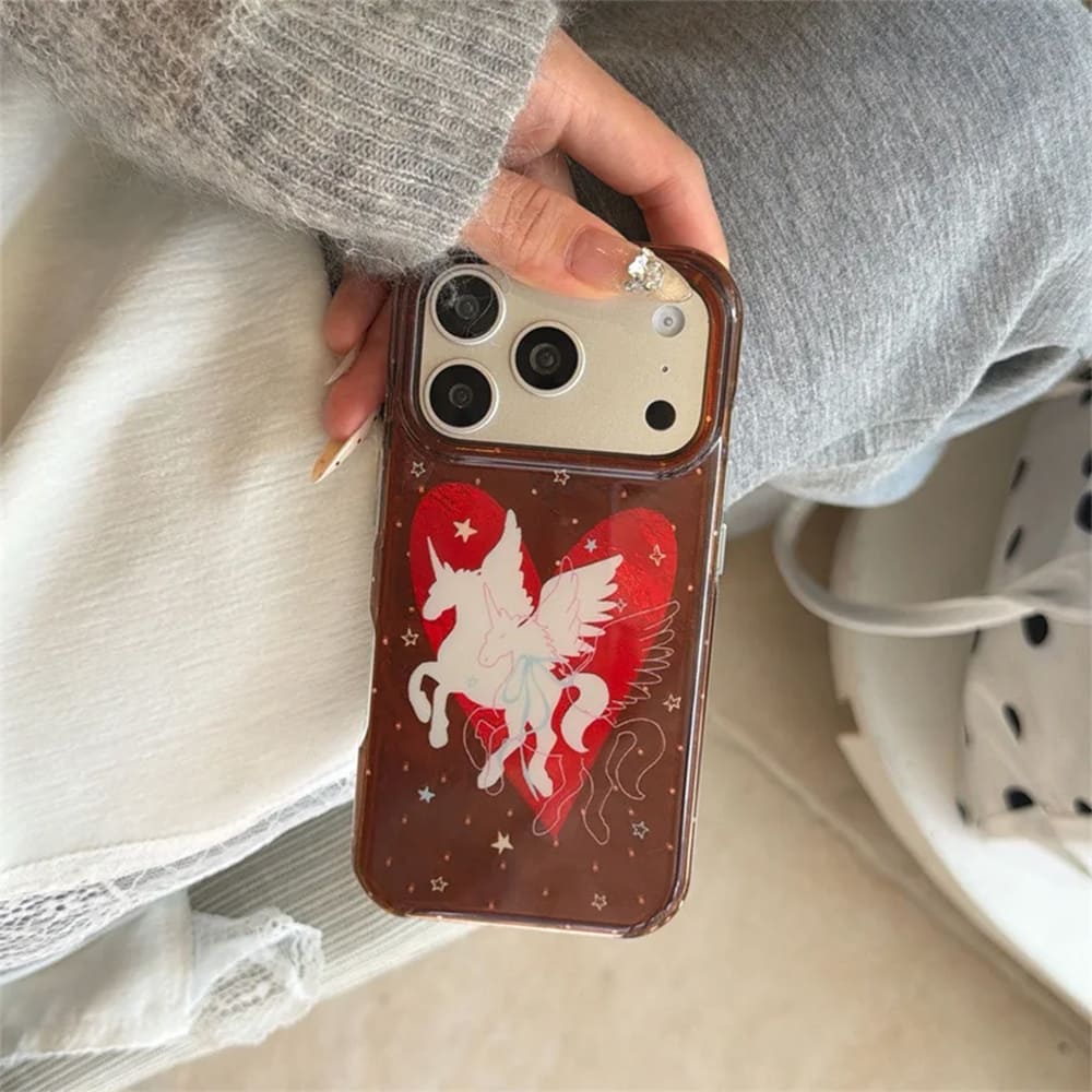 Fairycore Pegasus iPhone Case