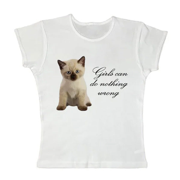 Girls Can Do Nothing Wrong Baby Tee