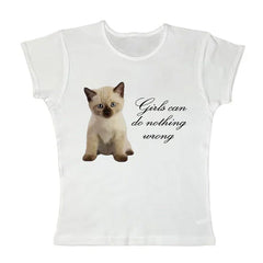 Girls Can Do Nothing Wrong Baby Tee