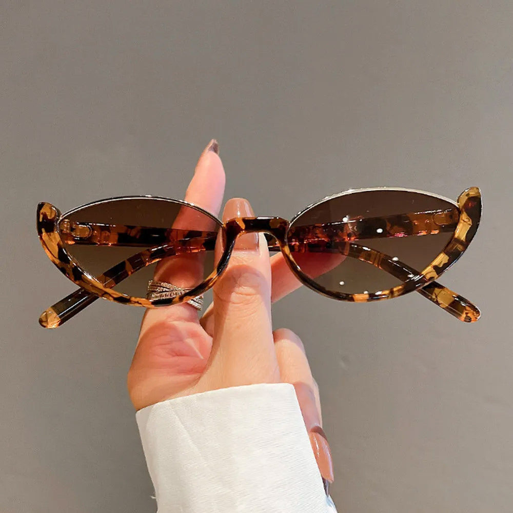 Outta Town Half Rimmed Sunglasses