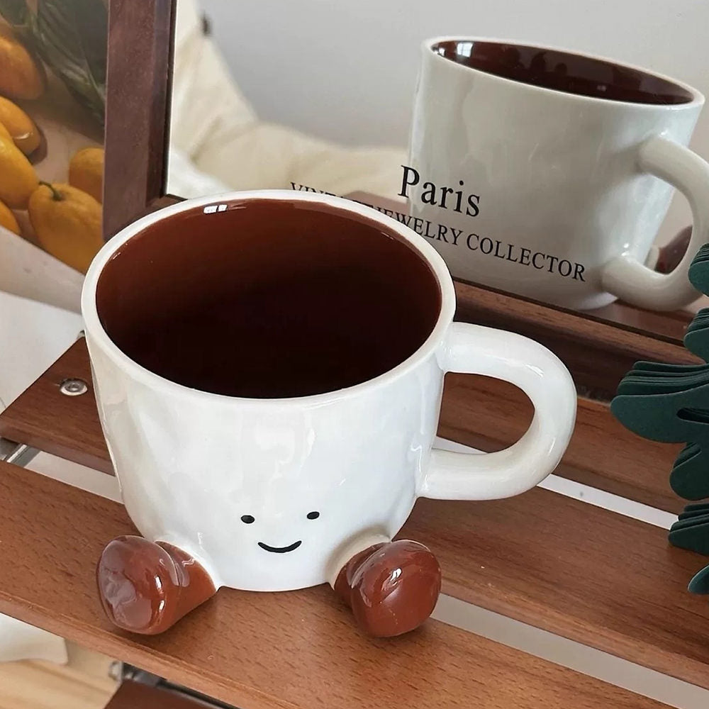 Happy Cappuccino Buddy Mug