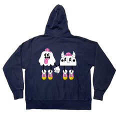 Heart Print Hoodie