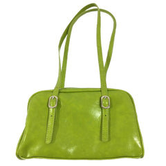 Minimalist Style Shoulder Bag in Green