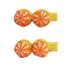 Mandarin 4 Pcs Hair Clips Set