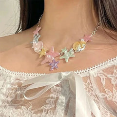 Mermaidcore Aesthetic Necklace